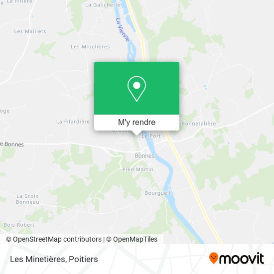 Les Minetières plan
