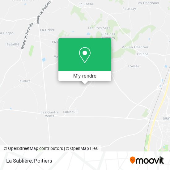 La Sablière plan