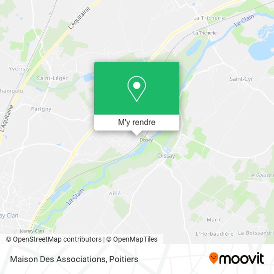 Maison Des Associations plan