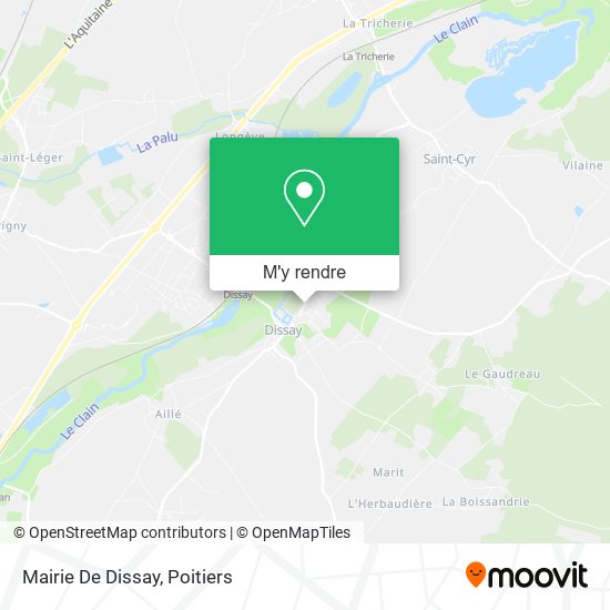 Mairie De Dissay plan
