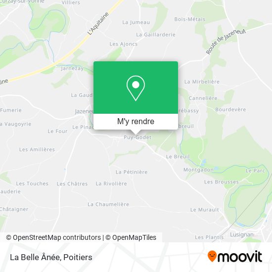 La Belle Ânée plan