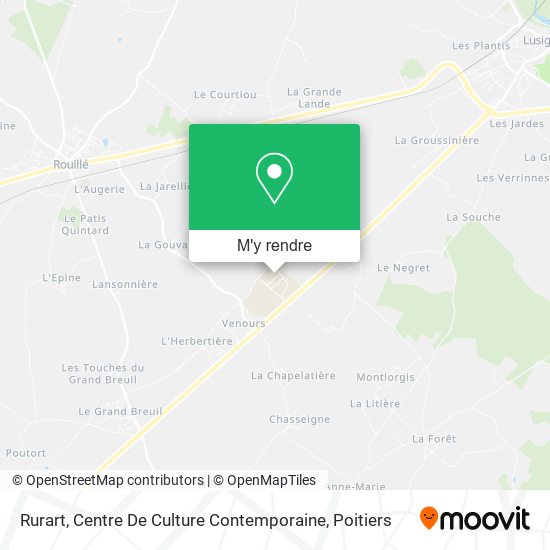 Rurart, Centre De Culture Contemporaine plan