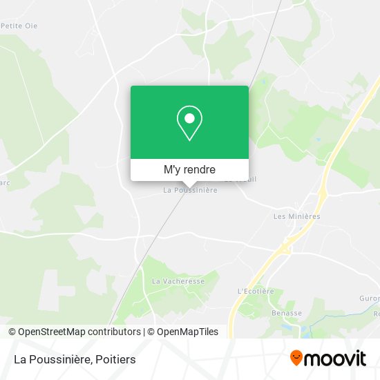 La Poussinière plan