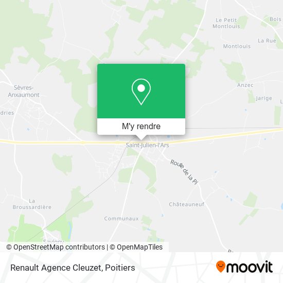 Renault Agence Cleuzet plan