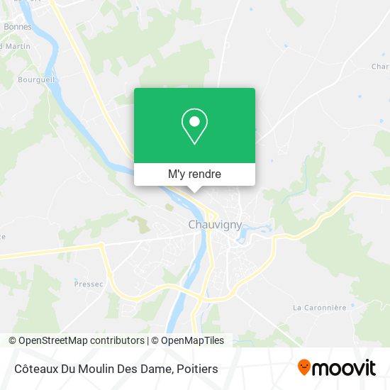 Côteaux Du Moulin Des Dame plan