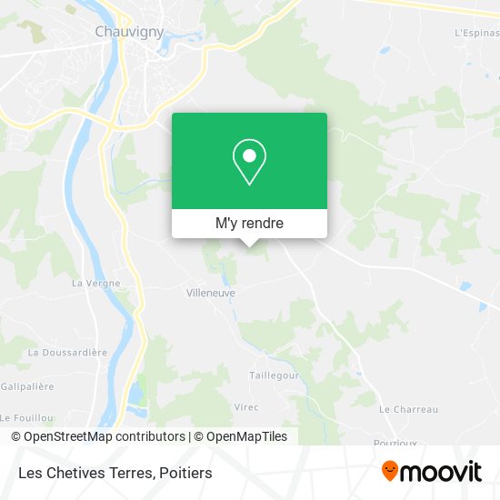 Les Chetives Terres plan