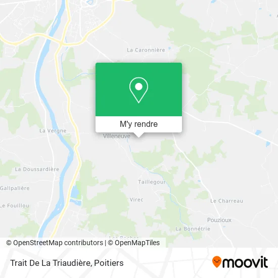 Trait De La Triaudière plan