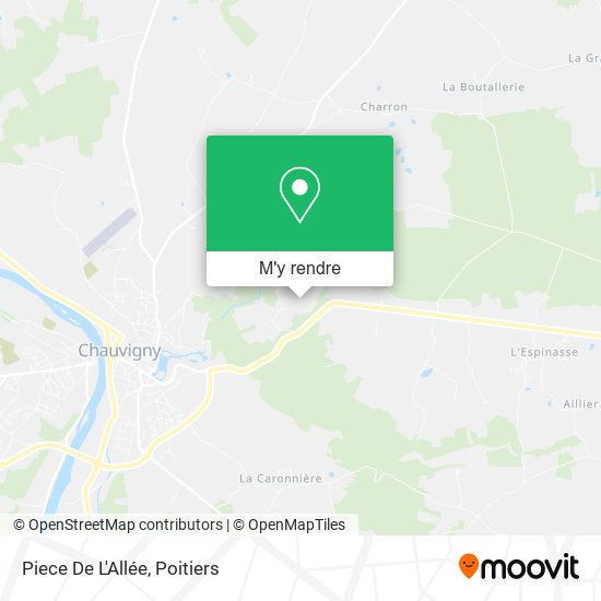 Piece De L'Allée plan