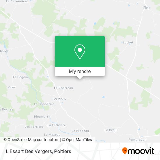 L Essart Des Vergers plan
