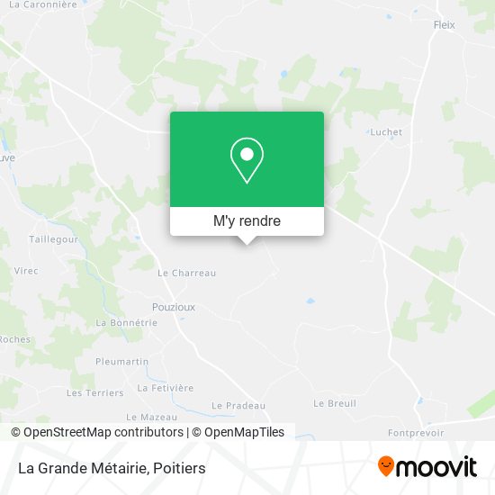 La Grande Métairie plan