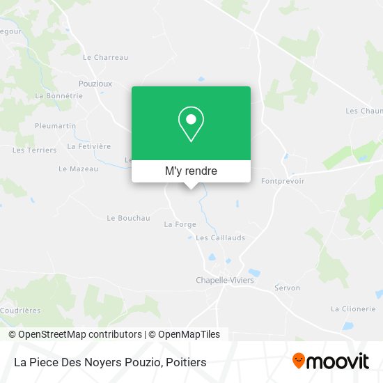 La Piece Des Noyers Pouzio plan