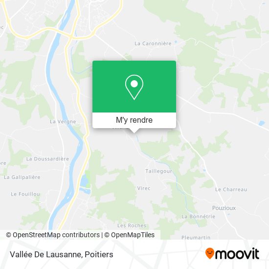 Vallée De Lausanne plan