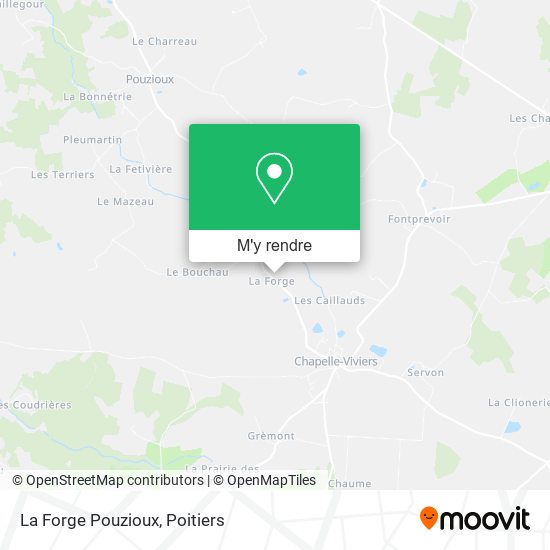La Forge Pouzioux plan