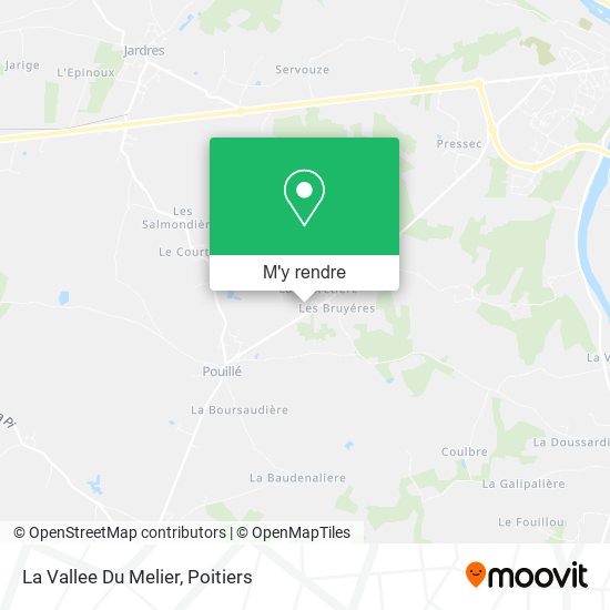 La Vallee Du Melier plan