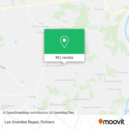 Les Grandes Reges plan