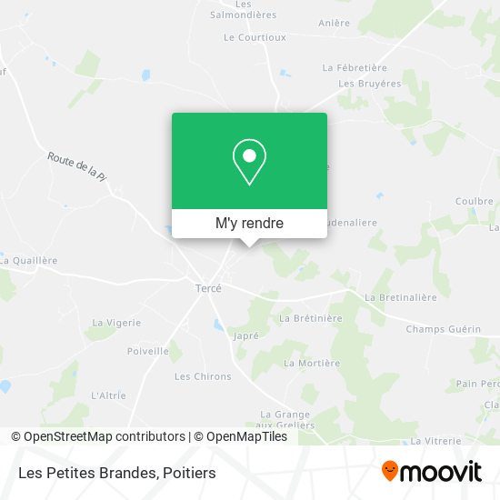 Les Petites Brandes plan