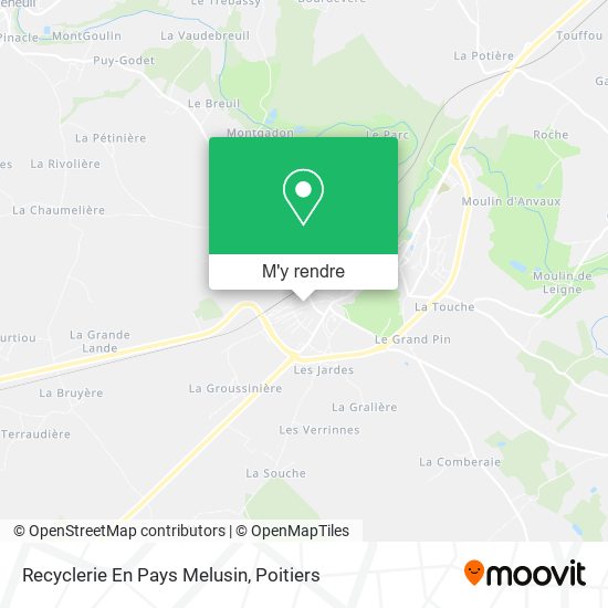 Recyclerie En Pays Melusin plan