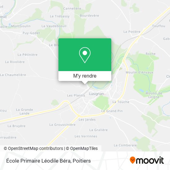 École Primaire Léodile Béra plan