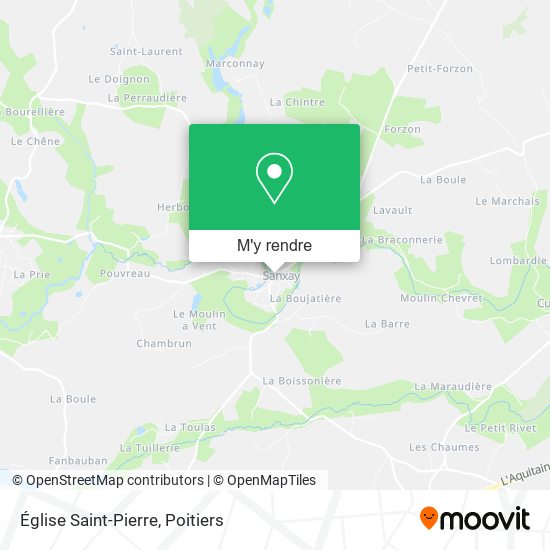 Église Saint-Pierre plan