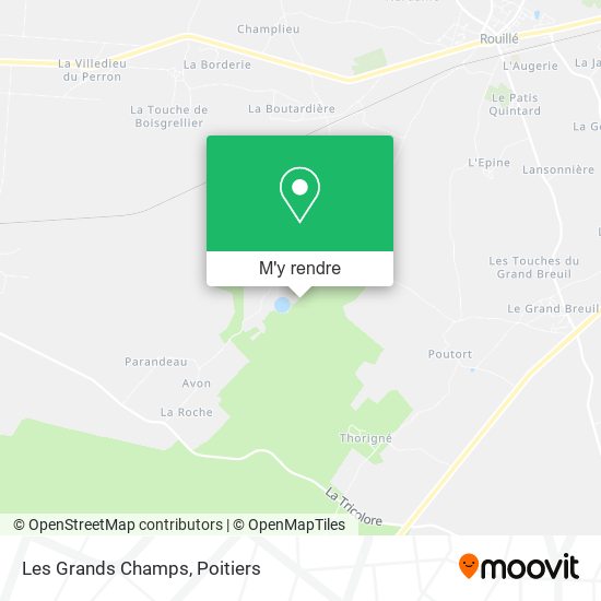 Les Grands Champs plan