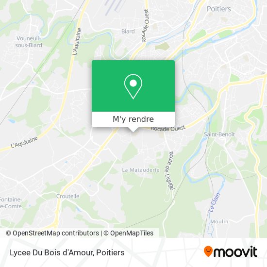 Lycee Du Bois d'Amour plan