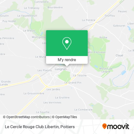 Le Cercle Rouge Club Libertin plan