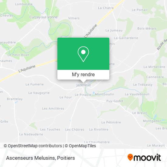 Ascenseurs Melusins plan