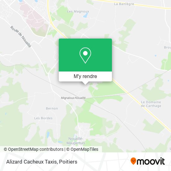 Alizard Cacheux Taxis plan
