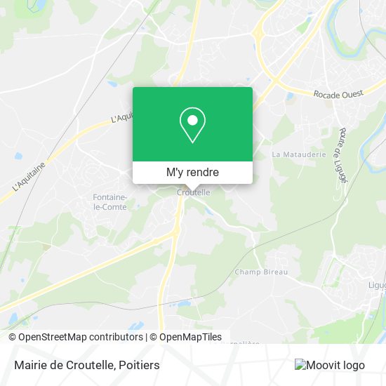 Mairie de Croutelle plan