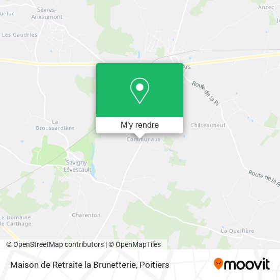 Maison de Retraite la Brunetterie plan