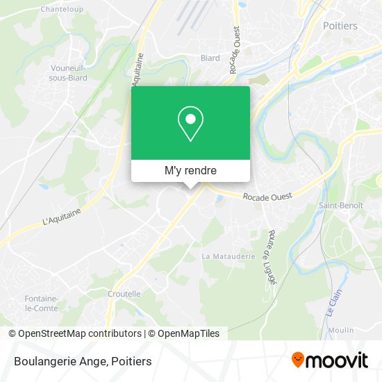 Boulangerie Ange plan