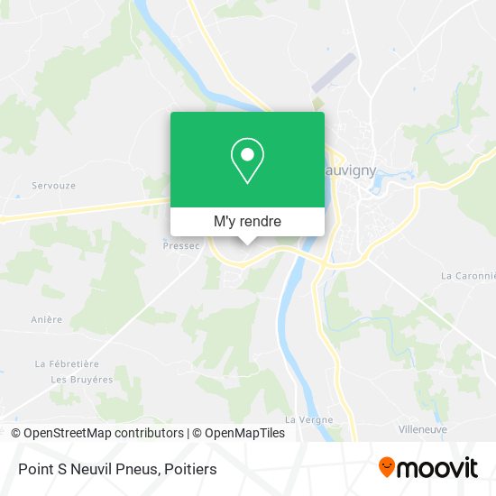 Point S Neuvil Pneus plan