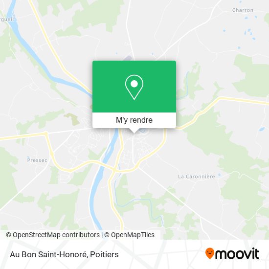 Au Bon Saint-Honoré plan