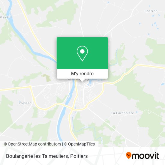 Boulangerie les Talmeuliers plan