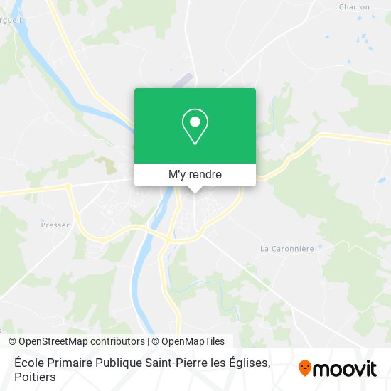 École Primaire Publique Saint-Pierre les Églises plan