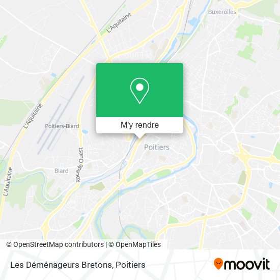 Les Déménageurs Bretons plan