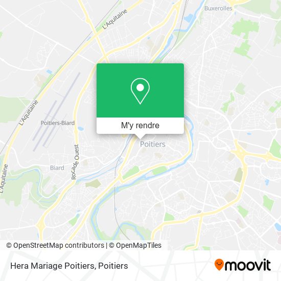 Hera Mariage Poitiers plan