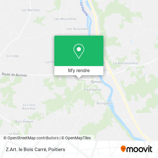Z.Art. le Bois Carré plan