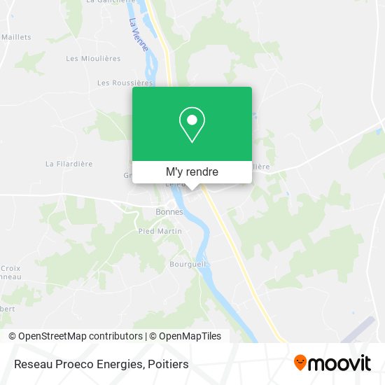 Reseau Proeco Energies plan