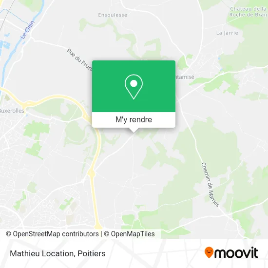 Mathieu Location plan