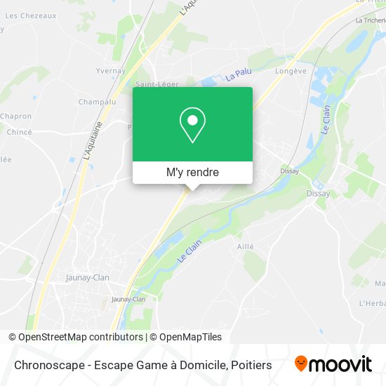 Chronoscape - Escape Game à Domicile plan