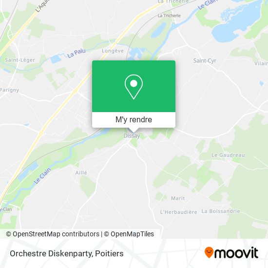 Orchestre Diskenparty plan