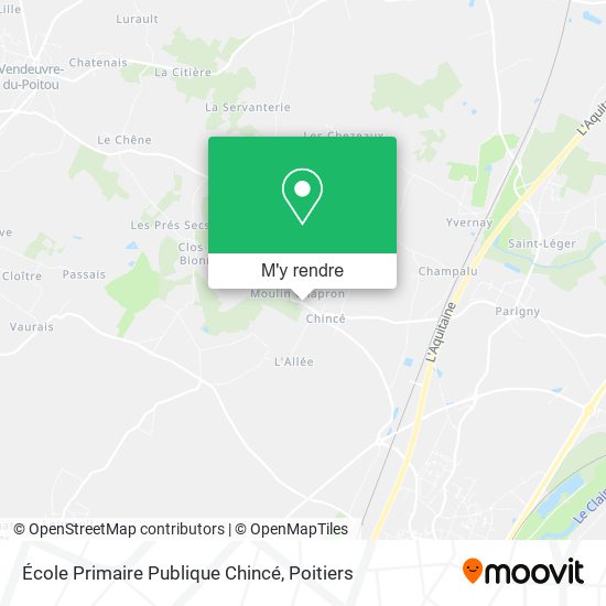 École Primaire Publique Chincé plan