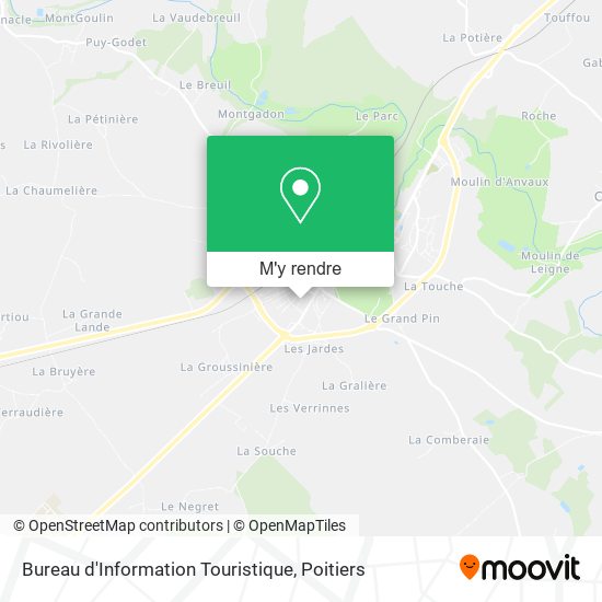 Bureau d'Information Touristique plan