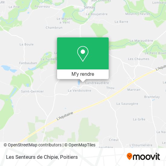 Les Senteurs de Chipie plan