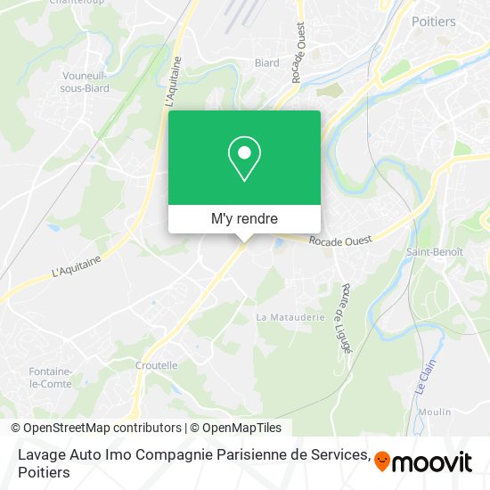 Lavage Auto Imo Compagnie Parisienne de Services plan