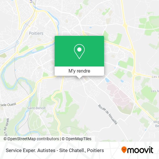 Service Exper. Autistes - Site Chatell. plan
