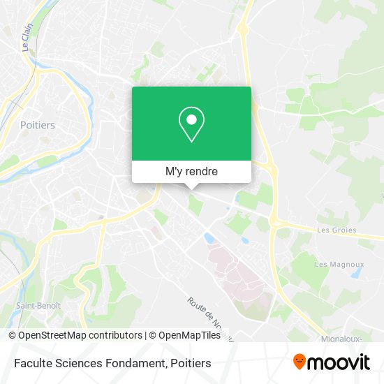 Faculte Sciences Fondament plan