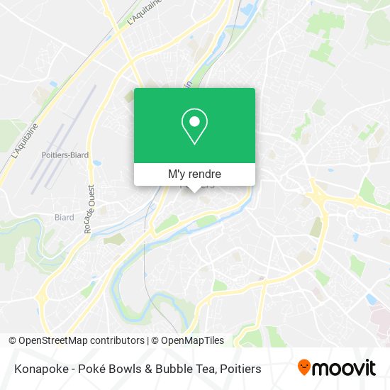 Konapoke - Poké Bowls & Bubble Tea plan