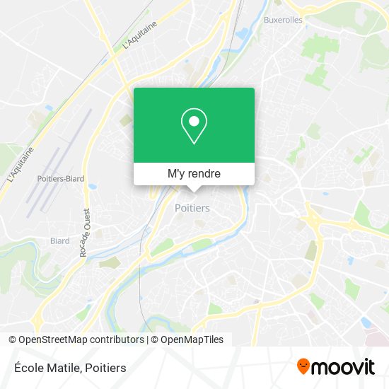 École Matile plan